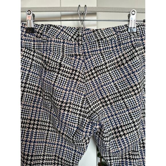 J. McLaughlin Becca Houndstooth Stretch Straight Ankle Pants, Size 2, EUC - Picture 4 of 7